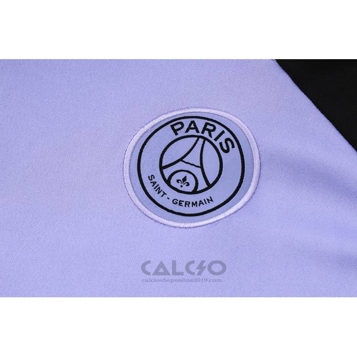 Tuta da Track di Felpa Paris Saint-Germain Bambino 2023-2024 Viola Claro